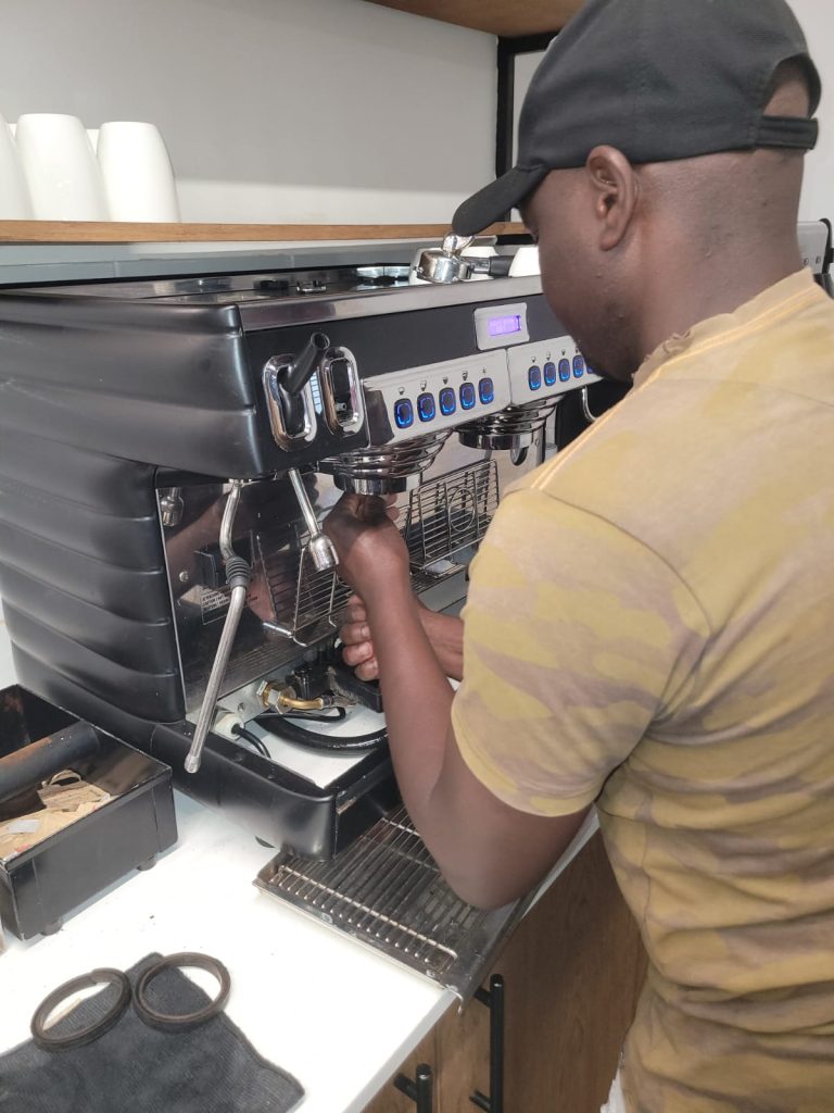 coffee machine fixing